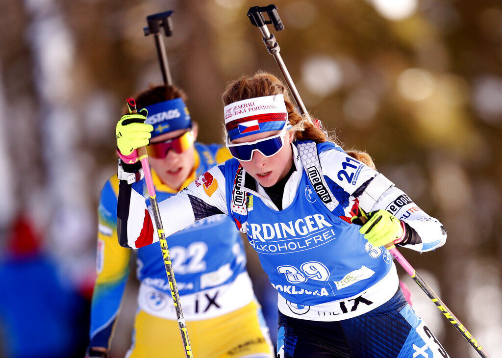APTOPIX Slovenia Biathlon World Championships